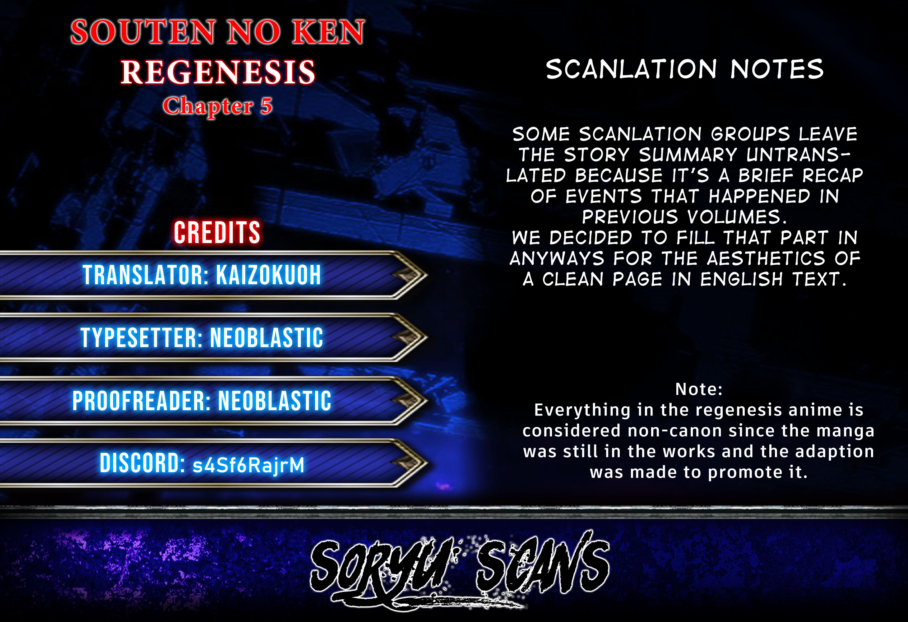 Souten no Ken Regenesis Chapter 5 22